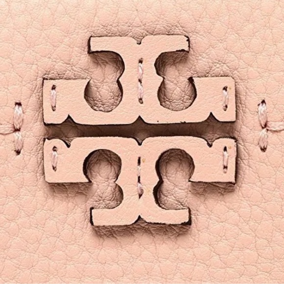 TORY BURCH MCGRAW ZIP CONTINENTAL WALLET PINK QUARTZ - Picture 4 of 8